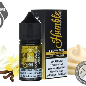 Toffee Vanilla Custard By Humble Salts Nicotine 30ml
