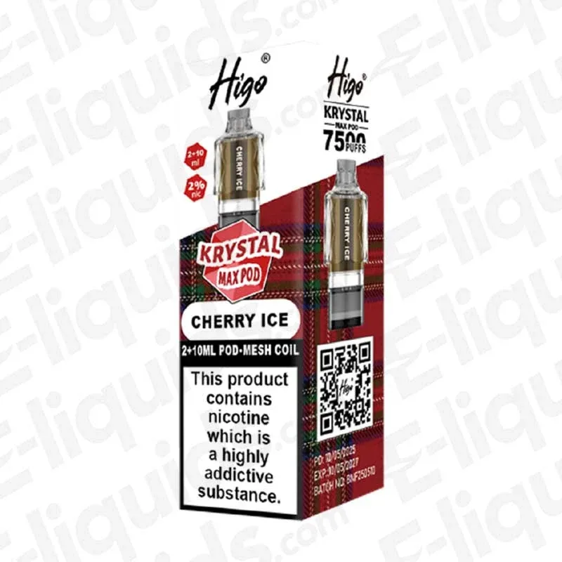 Higo Krystal Max Cherry Ice Prefilled Pods