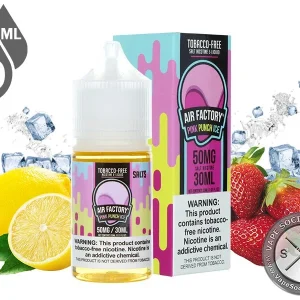 Pink Punch Ice By Air Factory Tobacco-Free Nic Salts 30ml