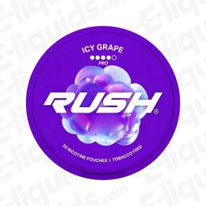 Rush Icy Grape Pro Nicotine Pouches
