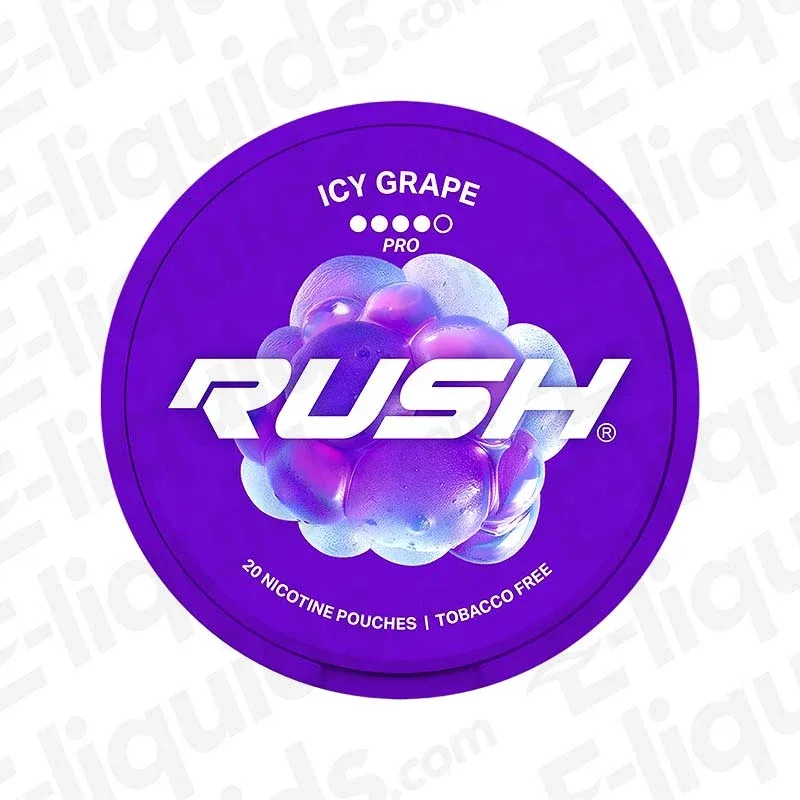 Rush Icy Grape Pro Nicotine Pouches
