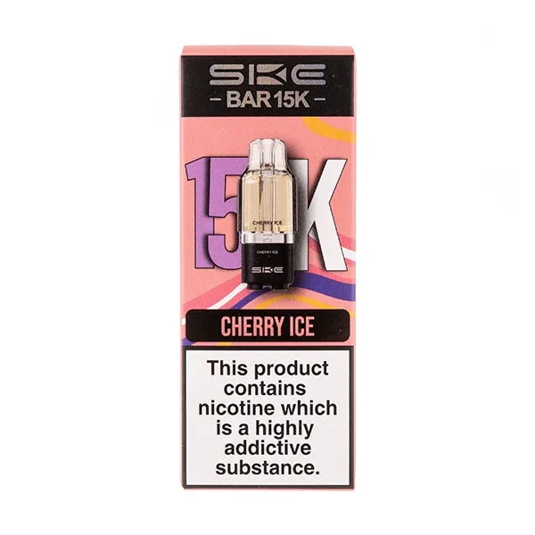 Cherry Ice Bar 15K Prefilled Pod + Refill by SKE