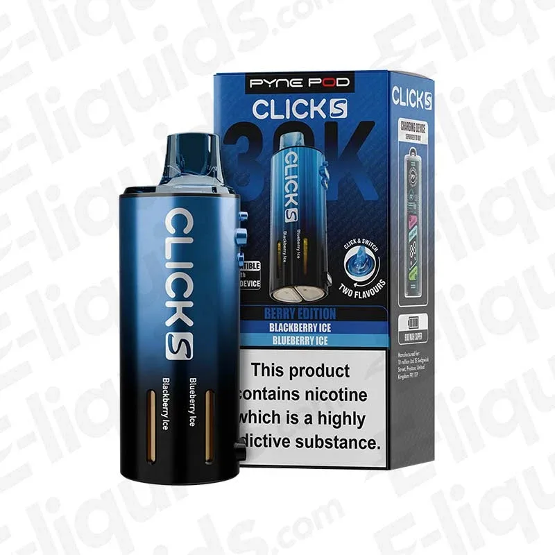 Pyne Pod Click S 30K Berry Edition Prefilled Pod