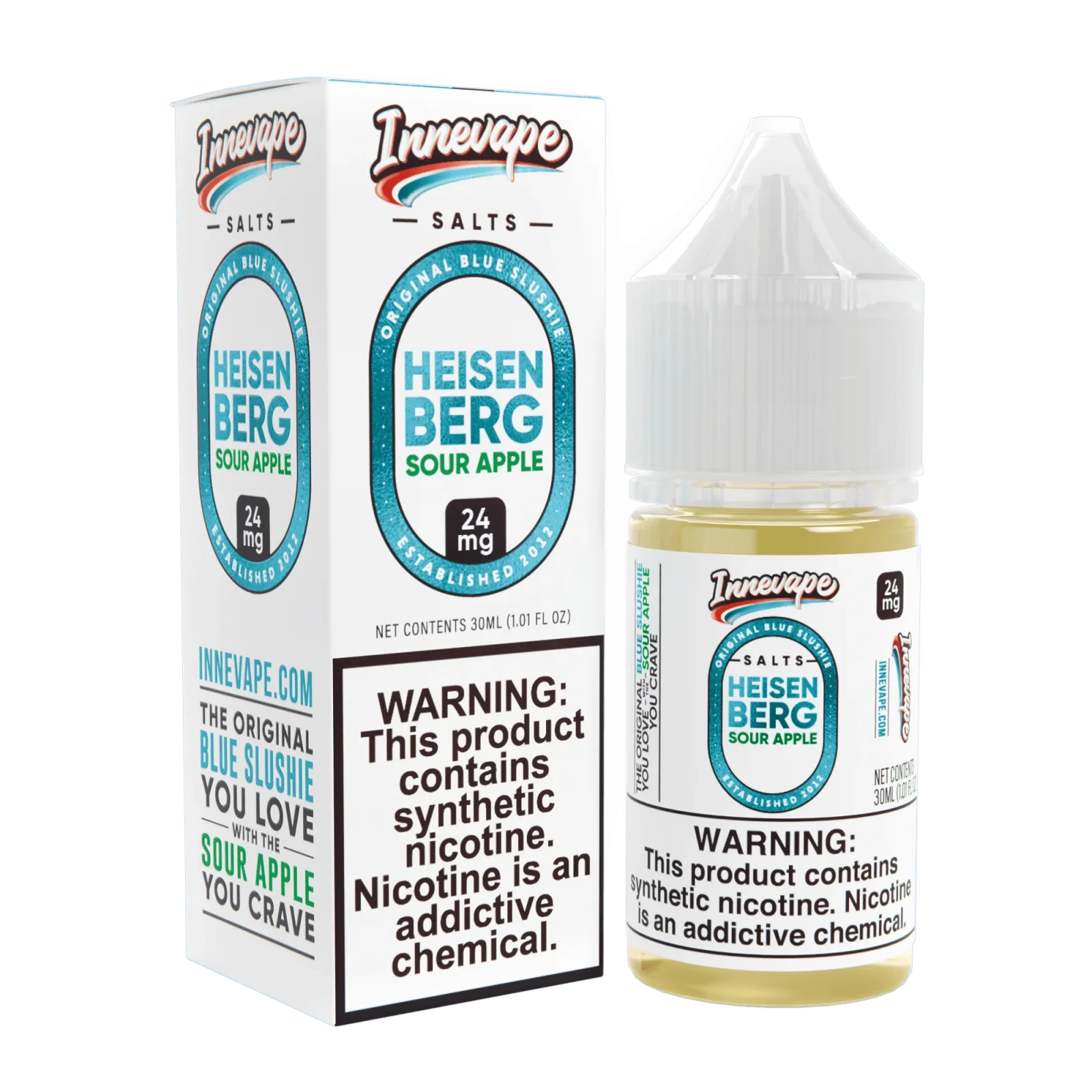 Heisenberg Sour Apple SALT - Innevape E-Liquids - 30mL