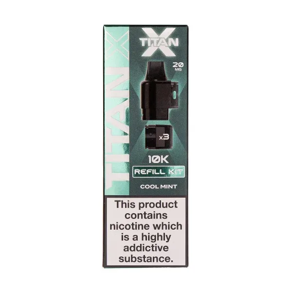Cool Mint Titan X Refill Pack by Titan