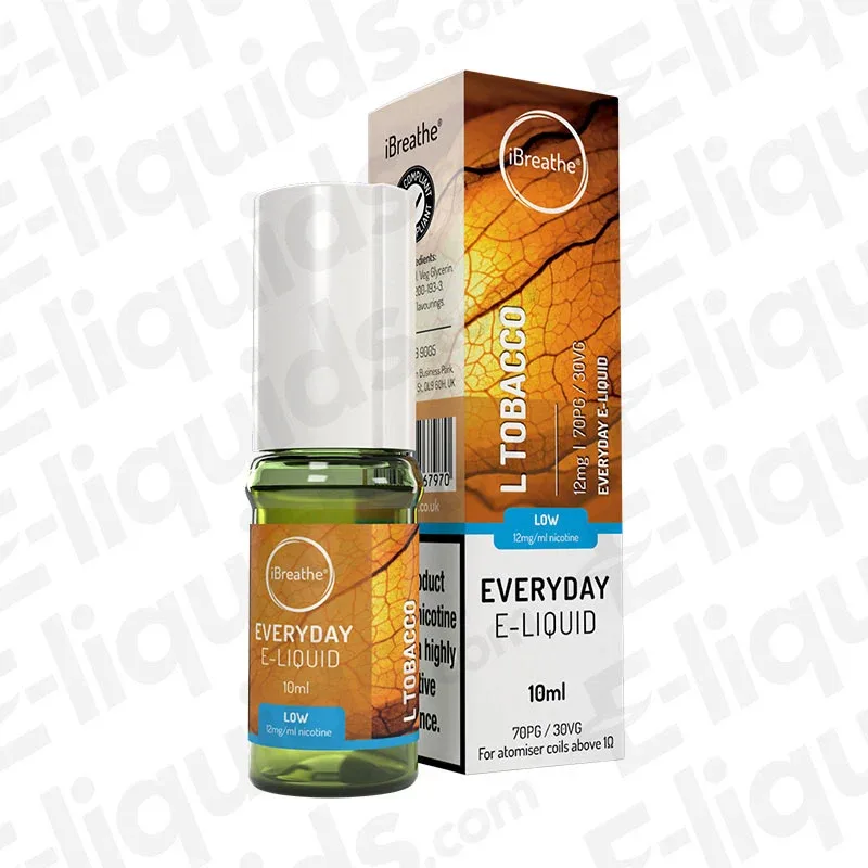 Ibreathe L-Tobacco Freebase