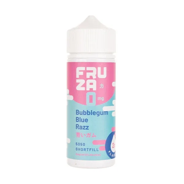 Bubblegum Blue Razz 100ml Shortfill E-Liquid by Fruza