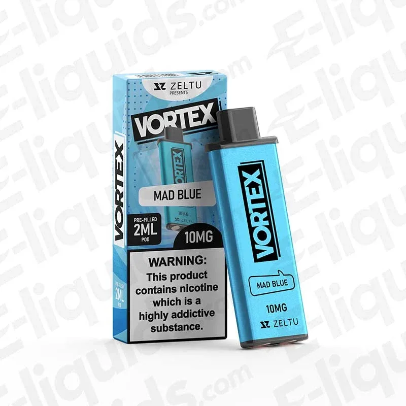 Zeltu X3 Vortex Mad Blue Prefilled Pod