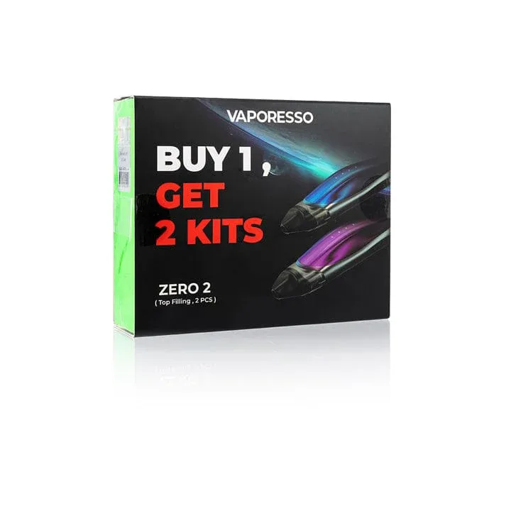 Vaporesso Zero 2 Pod System 2-Pack Promotion (Top Filling)