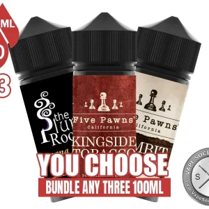Five Pawns Vape Juice Bundle 3x100ml (300ml)