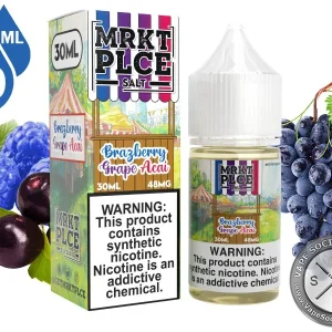 Brazberry Grape Acai MRKT PLCE SALT 30ml
