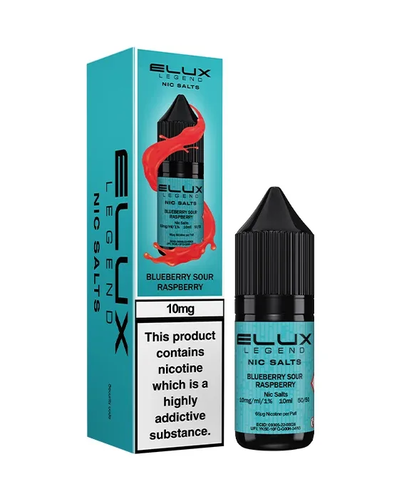Blueberry Sour Raspberry Nic Salt E-Liquid - Elux Legend - Image 2