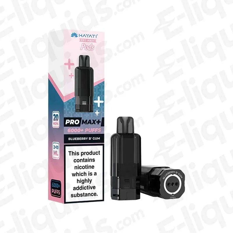 Hayati Pro Max Blueberry B'Gum Prefilled Pod