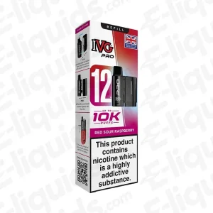 IVG Pro 12 20mg Red Sour Raspberry Prefilled Pod