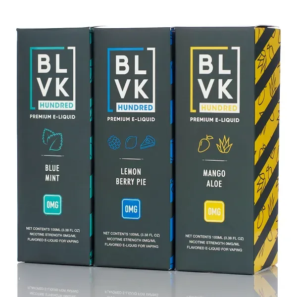 BLVK Hundred - No Nicotine Vape Juice - 100ml (DISCONTINUED)