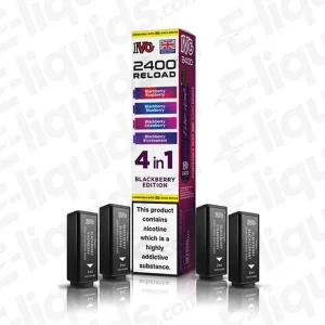 IVG 2400 4 in 1 Blackberry Edition Prefilled Pod