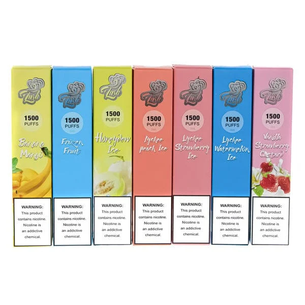 Lush Disposable E-Cigs (1500 Puffs)