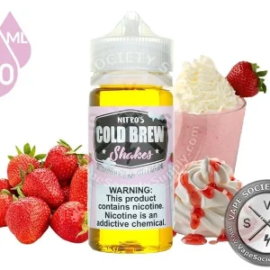 Strawberi & Cream NITRO'S COLD BREW SHAKES 100ml