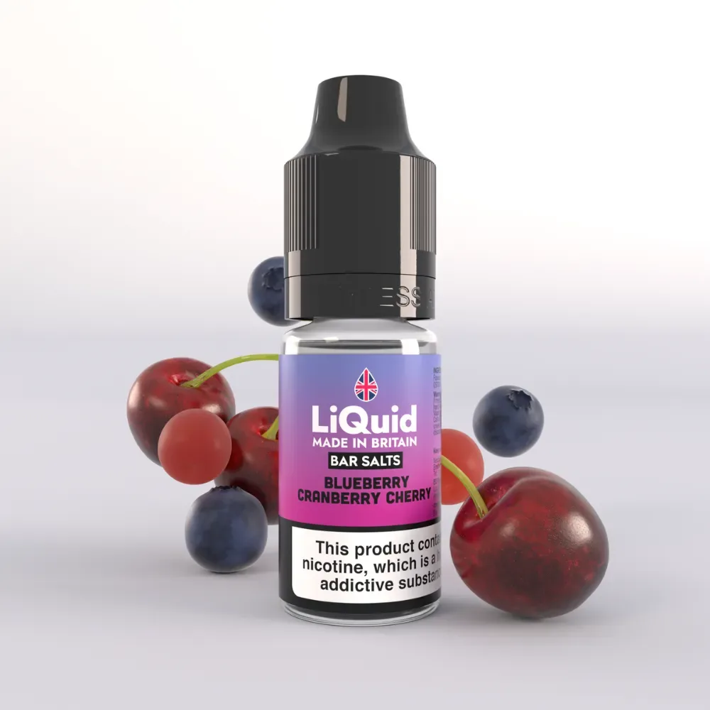 Blueberry Cranberry Cherry - Nicotine Salt Vape Juice