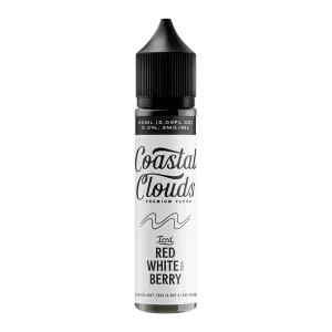 Coastal Clouds Iced Red White Berry