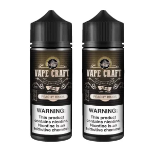 Vape Craft Peachy Rings 2 Bottle Bundle - Breazy
