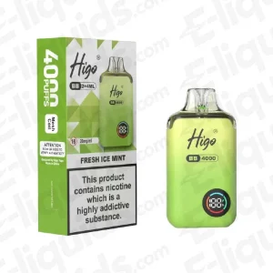 Higo BB 4000 Fresh Ice Mint Prefilled Pod Kit