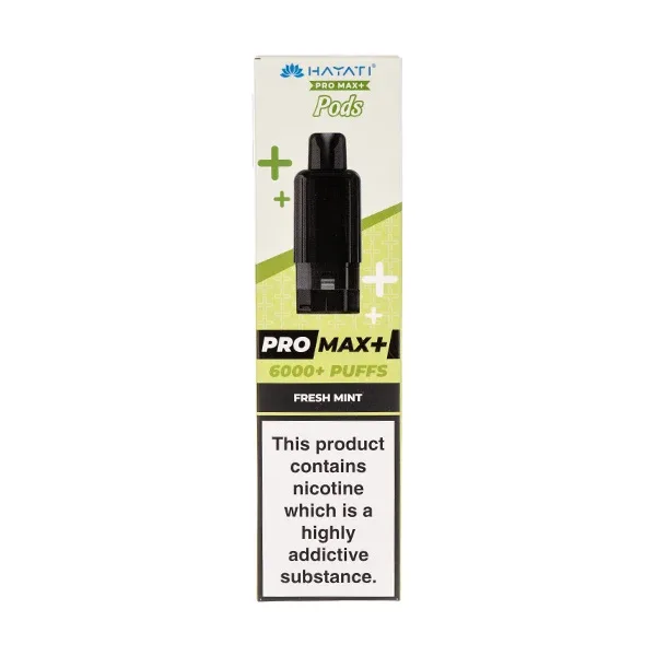 Fresh Mint Pro Max Plus Prefilled Pod + Refill by Hayati