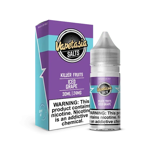 Killer Fruits ICED Grape SALT - Vapetasia - 30mL