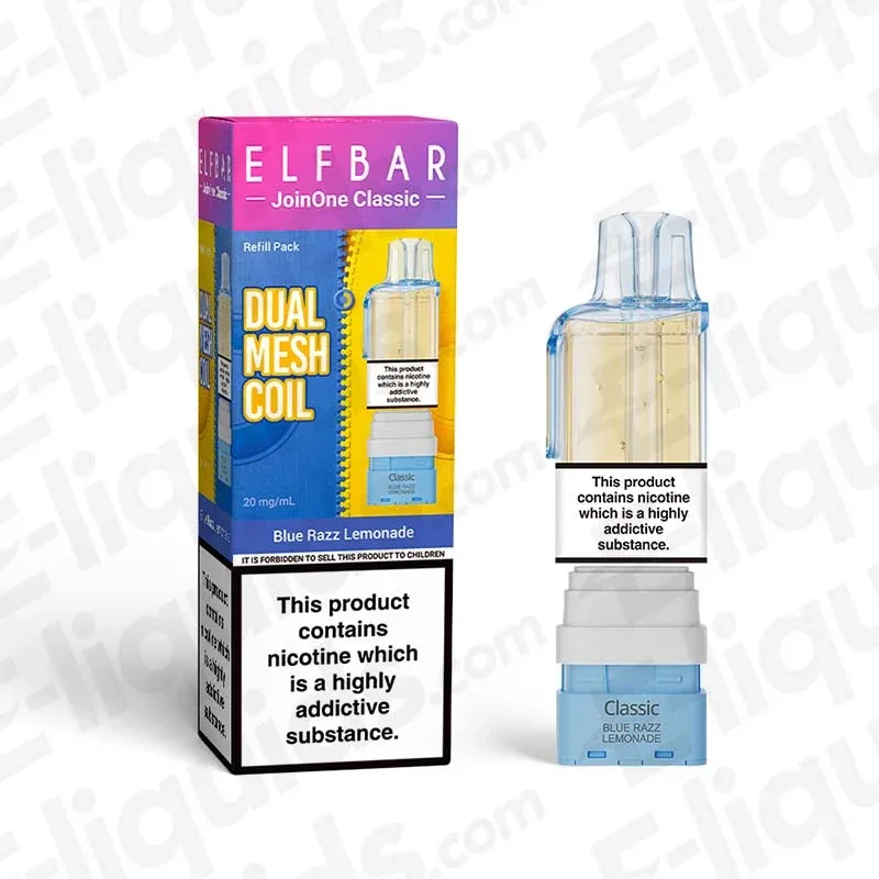 ELF BAR JoinOne15 Classic Blue Razz Lemonade Prefilled Pods