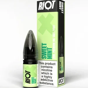 Sweet Mint Nic Salt E-Liquid - Riot X