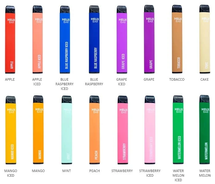 HelixBar Disposable Device | 600 Puffs | 2.3 ml