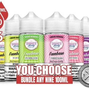 Dinner Lady E-liquid Bundle 6x100ml (600ml)