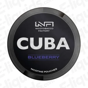 CUBA Black Blueberry Nicotine Pouches