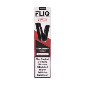 Strawberry Raspberry Cherry Ice FLIQ Prefilled Pods by Avomi