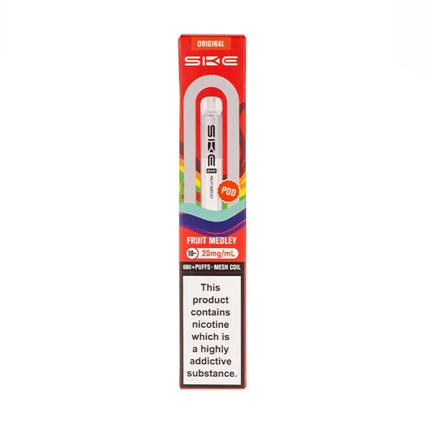 Fruit Medley Crystal Bar 600 Prefilled Pod by SKE