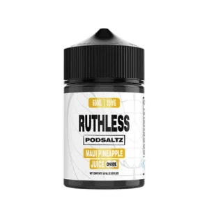 Maui Pineapple Juice On Ice Ruthless Essentials Salts 60mL