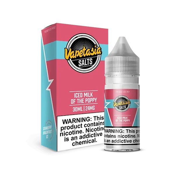 ICED Milk of The Poppy SALT - Vapetasia - 30mL
