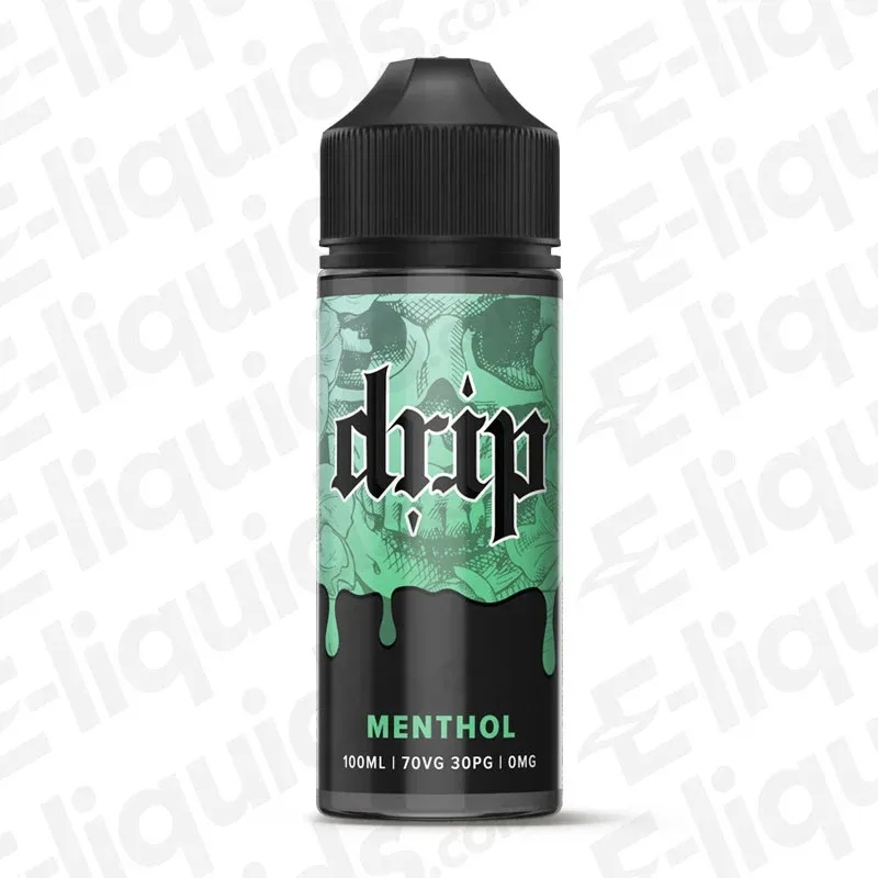 Drip Menthol 100ml Shortfill Vape Juice