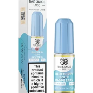 Blueberry Sour Raspberry Nic Salt E-Liquid - Bar Juice 5000
