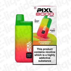 PIXL 8000 Strawberry Kiwi Razz Prefilled Pod Kit