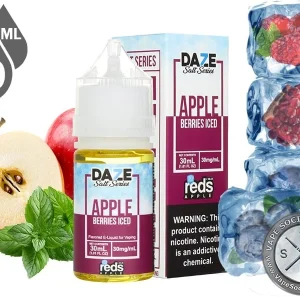 Reds Apple Berries Iced By 7 Daze Salt 30ml