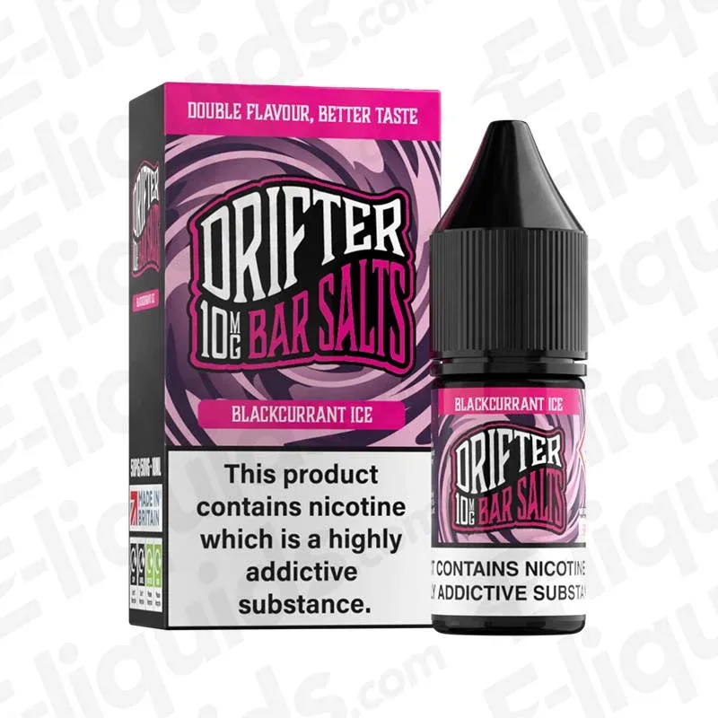 Drifter Bar Salts Blackcurrant Ice Nic Salt - Image 2