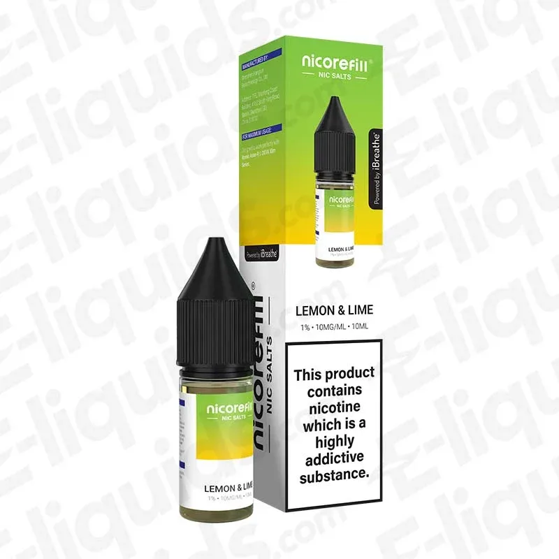 Nicorefill Lemon & Lime Nic Salt - Image 2