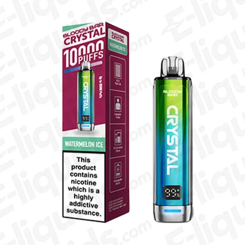 Bloody Bar Crystal 10K Watermelon Ice Prefilled Pod Kit