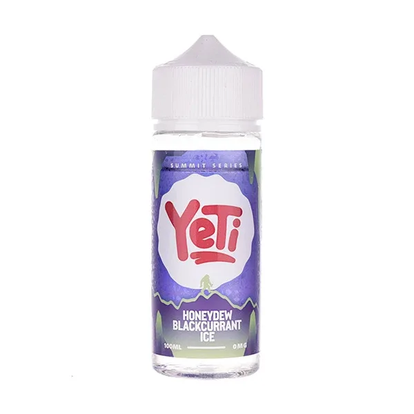 Honeydew Blackcurrant Ice 100ml Shortfill E-Liquid by Yeti Summit