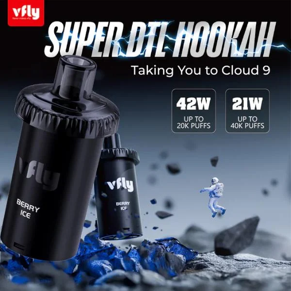 VFLY Super DTL Hookah 40K Disposable E-Hookah POD (2 Count)