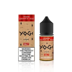 Yogi Salt E-Liquid - Strawberry Granola Bar - 30ml