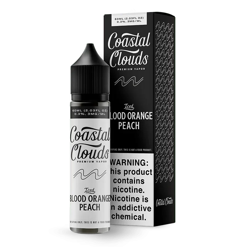 ICED Blood Orange Peach - Coastal Clouds - 60mL