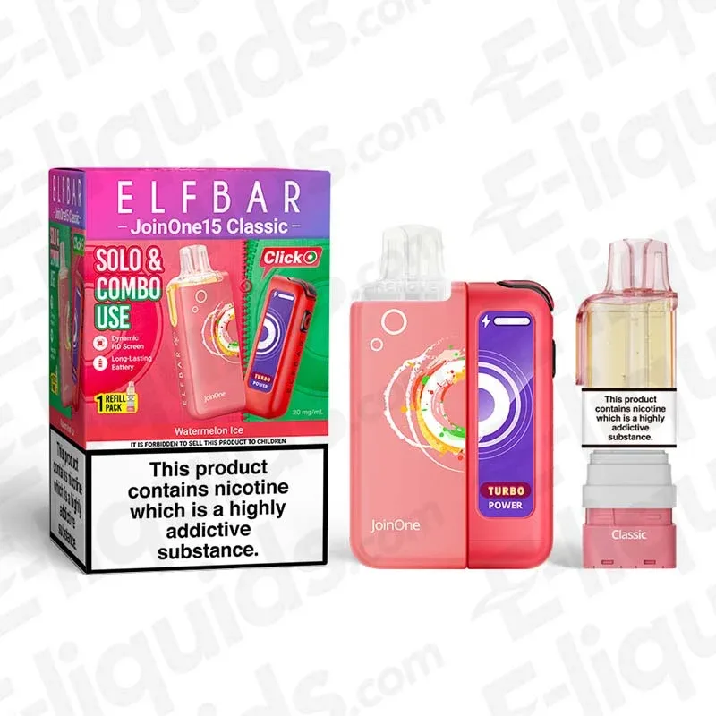 ELF BAR JoinOne15 Classic Watermelon Ice Prefilled Pod Kit