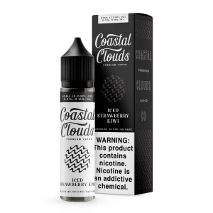 ICED Strawberry Kiwi - Coastal Clouds - 60mL